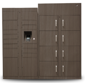wood grain lockers
